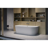Silba: Back to Wall Bathtub